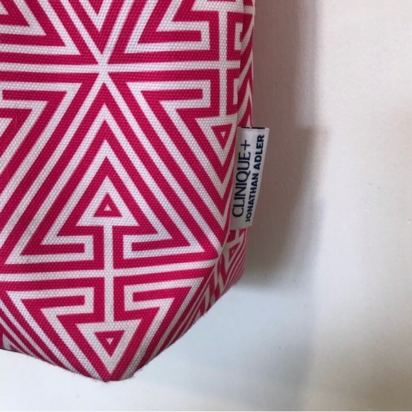 Jonathan Adler & Clinique Pattern Pink Tote - Picture 7 of 14